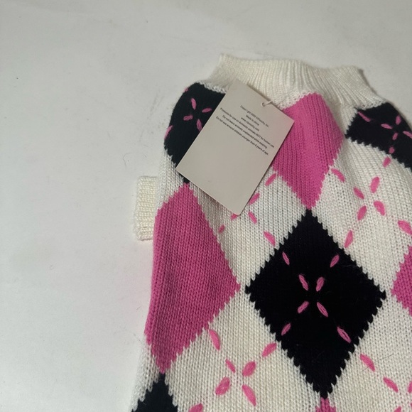 NWT Dogs Argyle Sweater - Picture 2 of 3